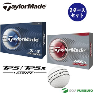 �e�[���[���C�h �S���t�{�[�� TP5 Stripe TP5x Stripe 2�_�[�X�Z�b�g 24���� 2026�N���f�� TaylorMade GOLF �e�B�[�s�[�t�@�C�u �G�b�N�X �X�g���C�v �����Y