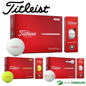 �^�C�g���X�g �S���t�{�[�� TRUFEEL 1�_�[�X 12������ 2026�N���f�� Titleist �g�D���[�t�B�[�� �����Y