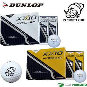 �_�����b�v �X���N�\�� �[�N�V�I HYPER RD �S���t�{�[�� 1�_�[�X 12���� PAGURISTA CLUB LOGO 2025�N���f�� �n�C�p�[ �A�[���f�B�[ DUNLOP XXIO �����Y
