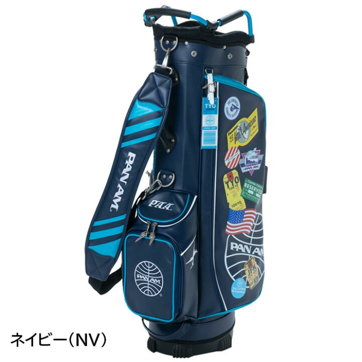 楽天市場】在庫処分 パンナム ゴルフ スタンドバッグ PACB-03 キャディ 