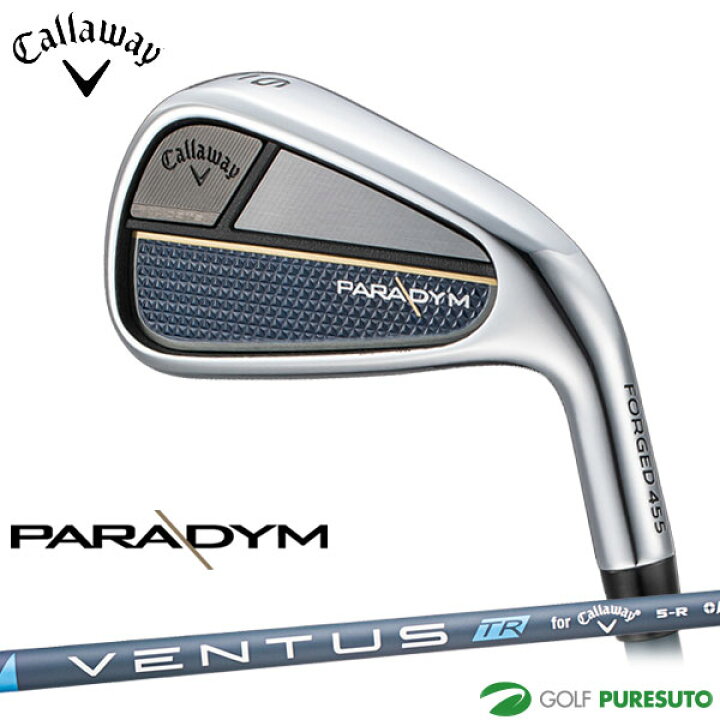 楽天市場】キャロウェイ PARADYM アイアン 5本セット VENTUS TR 5 for 