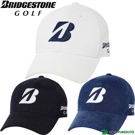 ブリヂストン ゴルフ ゴルフキャップ コーデュロイキャップ CPWG34 帽子 ヘッドウェア 2023年秋冬モデル BRIDGESTONE GOLF 秋冬ウェア ゴルフウェア おしゃれ ブランド