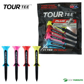 TOUR TEE PLUS 4本パック TEMGNT45 ロングティー ツアーティープラス 紛失防止 壊れにくい 高耐久性