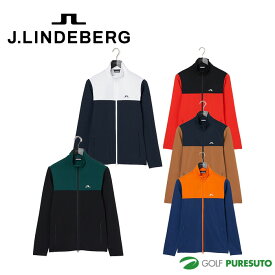 J.リンドバーグ ゴルフ カラーブロック ミッドレイヤー 071-59918 トップス ゴルフウェア 2023年秋冬モデル J.LINDEBERG おしゃれ ブランド