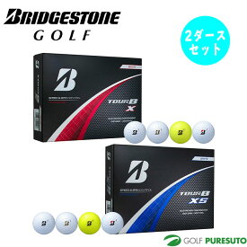 2ダースセット ブリヂストンゴルフ ゴルフボール NEW TOUR B X／TOUR B XS 2024年モデル BRIDGESTONE GOLF