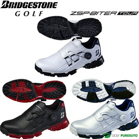 ブリヂストン ゴルフ ゴルフシューズ ゼロ・スパイク バイター ツアー SH2401 3E相当 スパイクレスシューズ ダイヤル式 ボア BOA 2024年秋冬モデル BRIDGESTONE ZSP-BITER TOUR おしゃれ