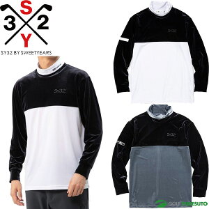 SY32 by SWEET YEARS  nClbNVc JrR xA Y SYG-22A01 gbvX StEFA GXCT[eBgD oC XEB[gC[Y H~f H~EFA CARVICO VELOR HIGH NECK SHIRTS 