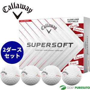 LEFC SUPER SOFT LOVE LOGO St{[ 2025Nf 2_[XZbgi24j Callaway Golf RXp ܂Ƃߔ