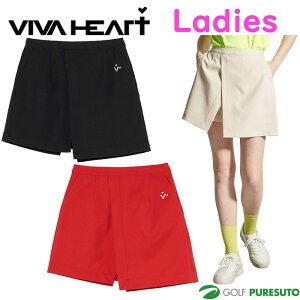 レディース ビバハート レイヤードツイル ショートパンツ 012-73340 ゴルフウェア ボトムス 2025年春夏モデル VIVA HEART GOLF おしゃれ ブランド