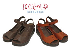 【スーパーセール40％OFF！】【INCHOLJE-インコルジェ-】センターシームオープントゥサンダル☆No.4139☆本革☆日本製※新型コロナの影響により材料供給に遅延が生じているため、通常より納品が遅れる場合があります。