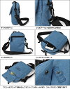 anello杢調ポリエステルスクエアミニショルダーバッグ
