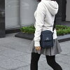 anello杢調ポリエステルスクエアミニショルダーバッグ