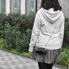 フェイクレザーがま口ポーチ付き手帳型iPhoneケース