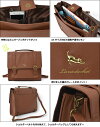 フェイクレザー猫プレート3wayスクエアリュック