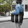 ポリエステルロゴテープビッグトートバッグ