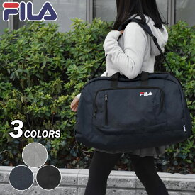 ショルダーバッグ レディース 斜めがけ かわいい/ショルダーバッグ 斜めがけバッグ/FILA フィラ ポリキャンバス 2way ボストンバッグ 通勤 通学 A4 バッグ 可愛い おしゃれ 大きい 軽い 軽量 旅行 スポーツ 大容量 大型 2泊 修学旅行 ジム シンプル 無地 r