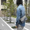 FILA(フィラ)スウェットボーダーミニショルダーバッグ