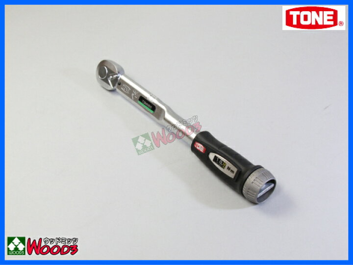 楽天市場】TONE トルクレンチ T3MN50 10〜50N・m 差込角9.5ミリ 3/8 