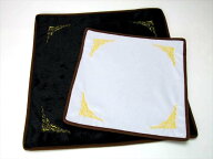 ●白 黒、両面(大） 天然石用起毛マット（クロス） 天然石が綺麗に見えます 天然石販売用マット(大) 横40…