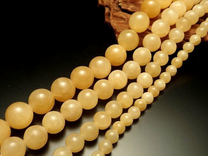 楽天市場】○【激安宣言】【約8mm珠 アラゴナイト 一連】一連 約37  