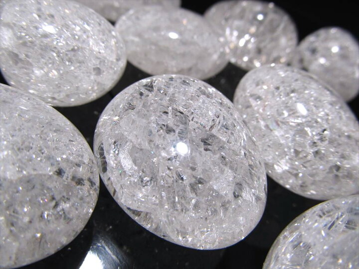 楽天市場】○【レインボー水晶（爆裂水晶）タンブル 詰め合わせ】約  