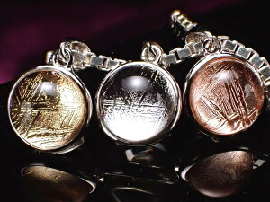 ●【激安宣言】【選べる3種 ぷっくりボール型 ギベオン ペンダントトップ】ゴールド ピンクゴールド シルバー 直径約11.2mm 1個売り SILVER925 メテオライト(隕石)【ナミビア・ハルダブ州産】【