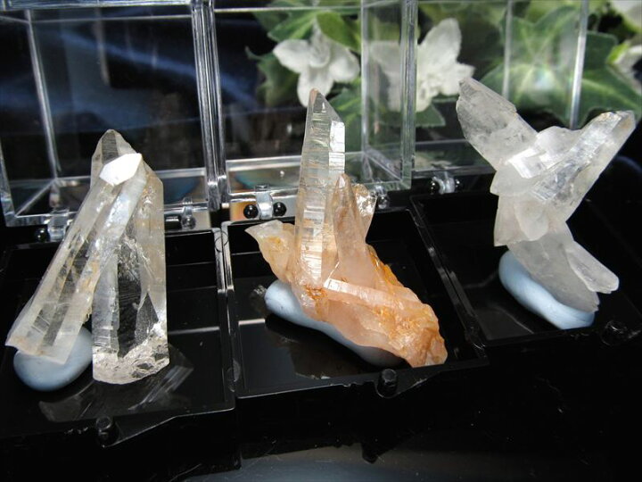 楽天市場】○希少 国産原石 透明美品【宮崎水晶（板谷水晶）結晶ミニ 