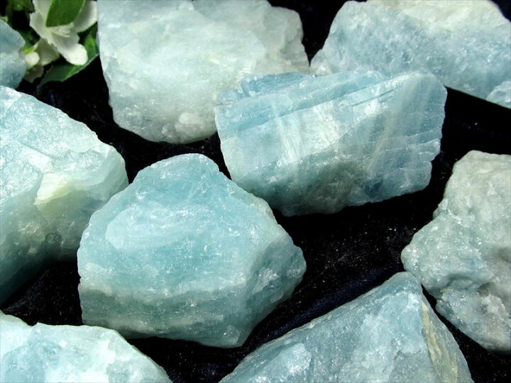 楽天市場】天使の石【アクアマリン ラフ原石】1個売り 重さ80g-100g 