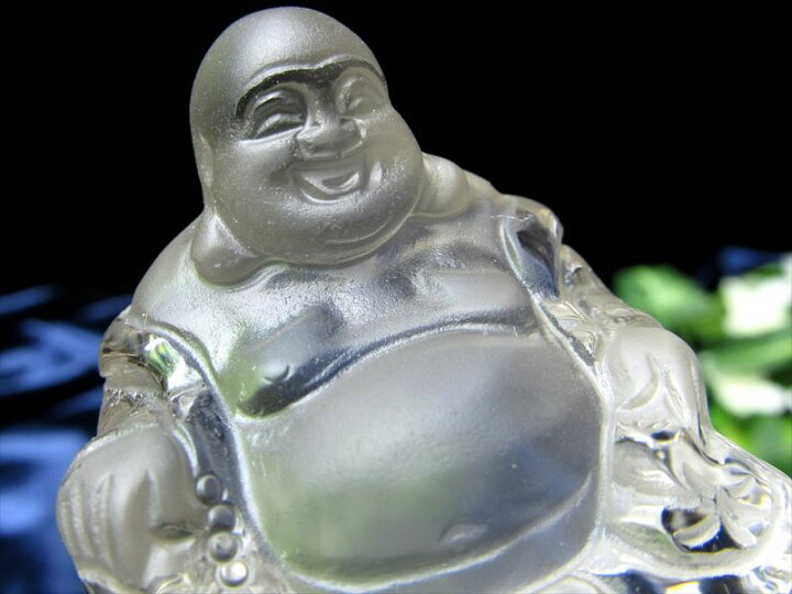 楽天市場】○極上彫刻置物 ほんのりスモーキー【天然水晶 布袋尊 彫刻 
