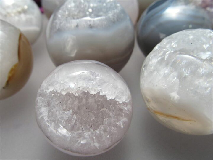 楽天市場】全品ポイント5倍 ○【笑口 メノウ 丸玉】直径約34mm-36mm  