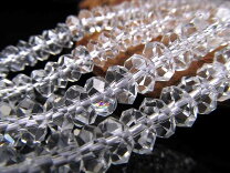 楽天市場】ボタンカット 8×4 水晶 連の通販