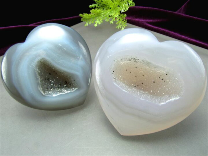 楽天市場】○福運をもたらす笑顔の石【笑口メノウ ハート型 タンブル  