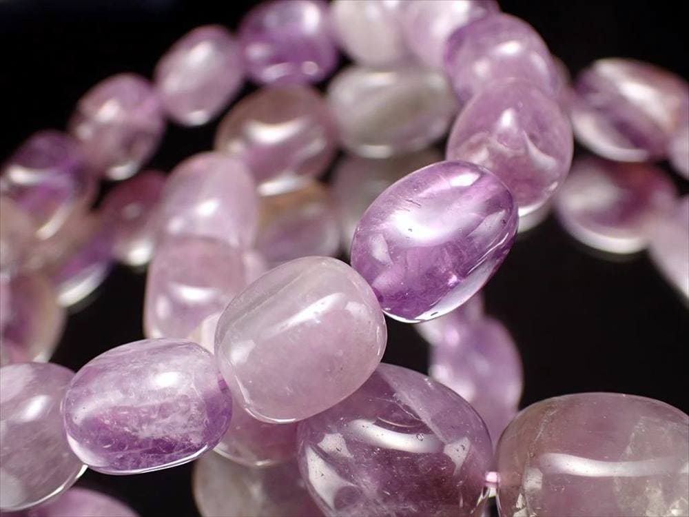 大特価幅約10mm-13mm 愛の守護石 紫水晶