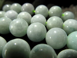 ●【翡翠(ミャンマージェイド) 12mm珠】一連破格 約38-40cm 極上 天然石 ビーズ パワーストーン【ミャンマー産】【rn-p】