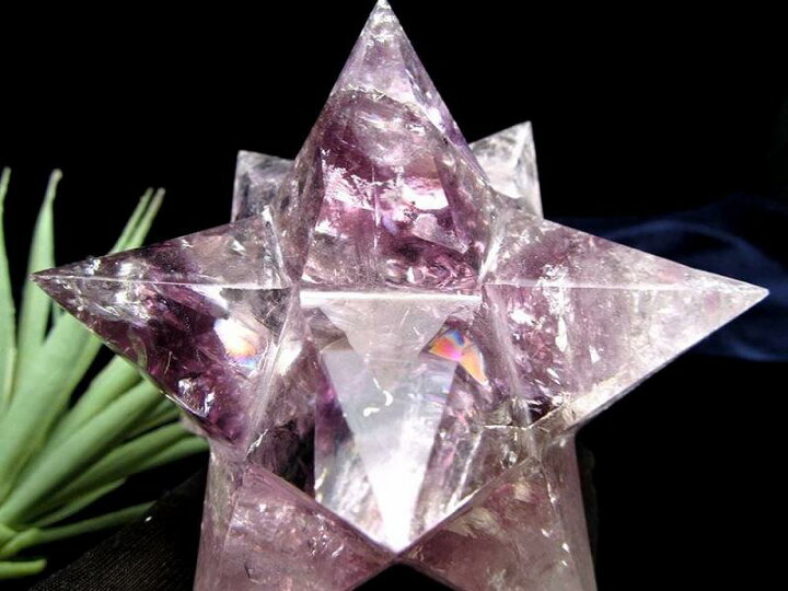 楽天市場】○虹入り【アメジストファントム（紫水晶）アステロイド 小 