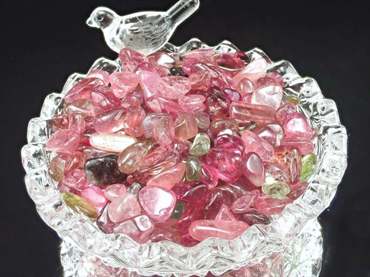 楽天市場】○極上品質【ルベライト（ピンク トルマリン）さざれ】20  