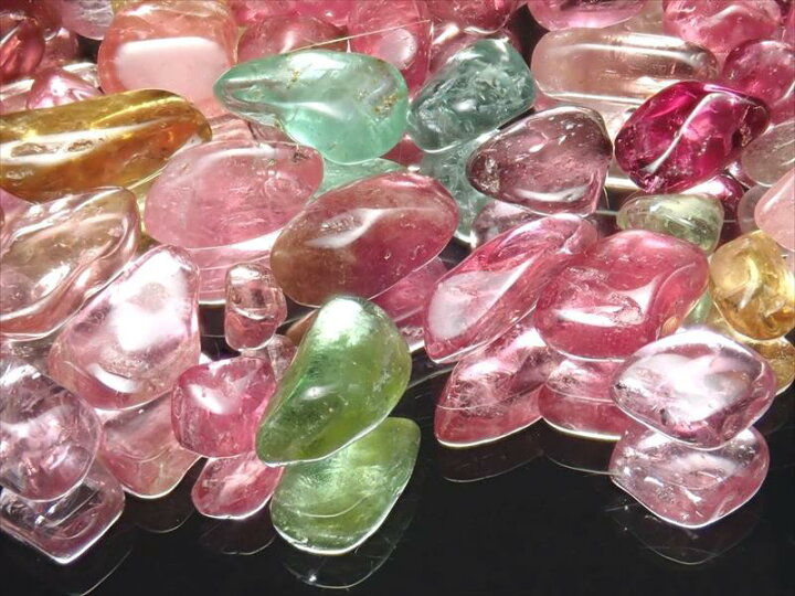 楽天市場】○極上品質【ルベライト（ピンク トルマリン）さざれ】20  