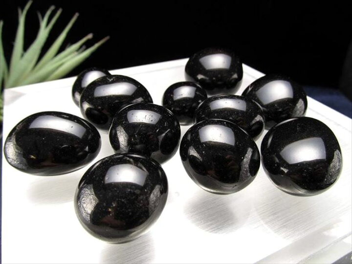 楽天市場】○【モリオン(黒水晶)タンブル 詰め合わせ】一袋約100g 4個 