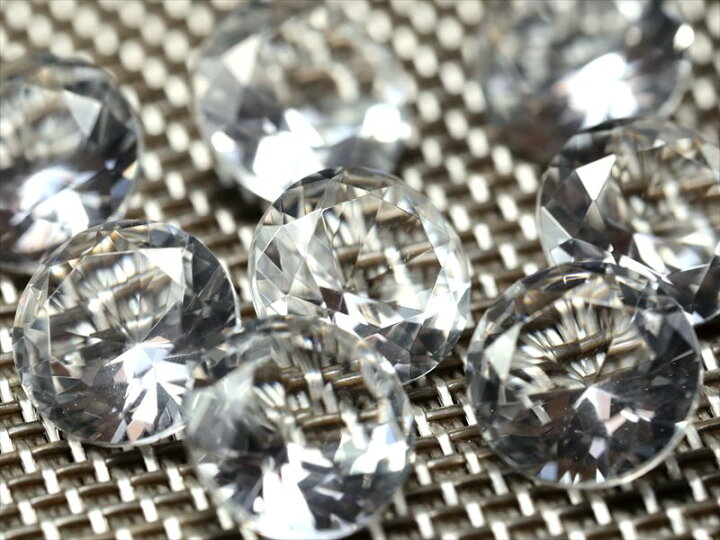 楽天市場】○【水晶 ダイアモンドカット タンブル】直径約10mm-12mm 1g  