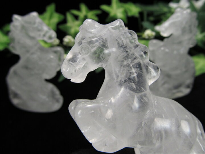 楽天市場】売切り 2026年の干支【水晶 馬 彫刻置物】1個売り 重さ約50g 