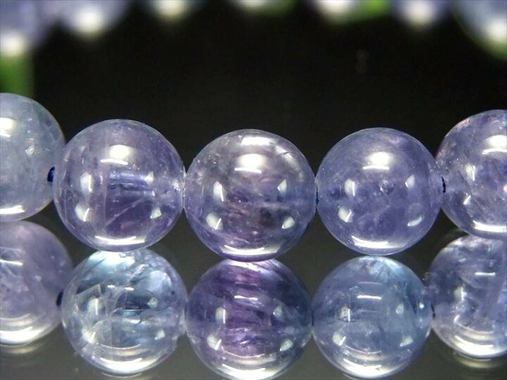 楽天市場】○透明 5A級【宝石質 タンザナイト ブレスレット】8mm-8.5mm 