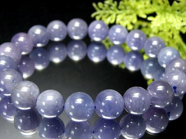 楽天市場】○3A+【タンザナイト ブレスレット】9.5mm-10mm×20珠 20世紀  