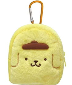 サンリオキャラクターズ パーツ付きポーチ ポムポムプリン SAC-PA-PN カラビナ付き ミニリュック型ポーチ 小物入れ ミニポーチ バッグチャーム サンリオ グッズ 【ケイカンパニー】