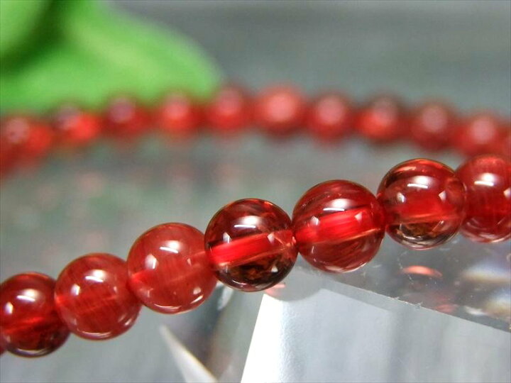 楽天市場】○5A【レッドアンデシン ブレスレット】4.5mm-5.5mm×38珠 全 