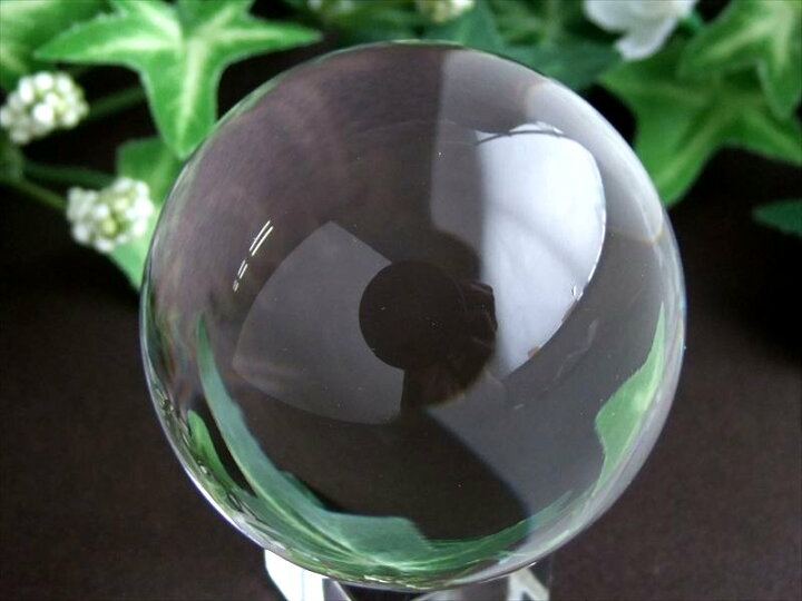 楽天市場】○完全透明！一切の曇りなし【無垢水晶 丸玉】重さ 181g 
