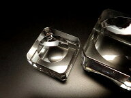 ●【Sサイズ 丸玉用 台座 K9 クリスタルガラス】台座全体直径約24mm×高さ約14mm 丸玉台座 天然石丸玉用…