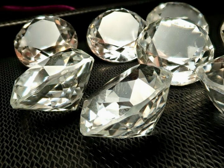 楽天市場】○【水晶 ダイアモンドカット タンブル】直径約10mm-12mm 1g 