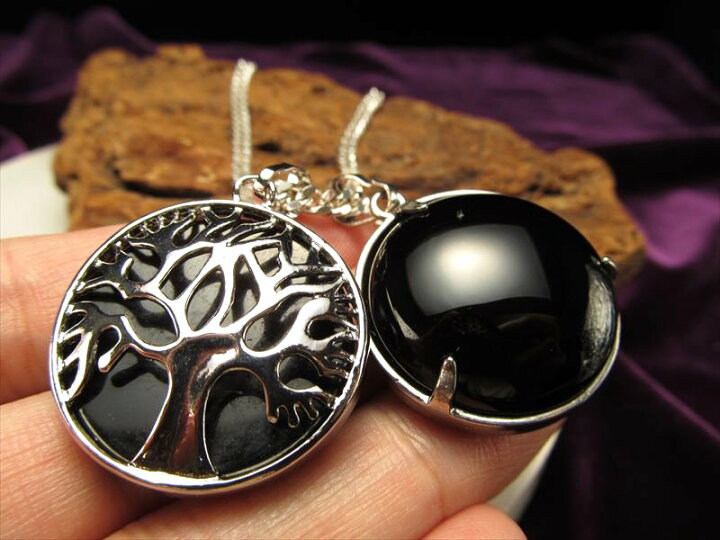 楽天市場】○【ツリーオブライフペンダントトップ 〈オブシディアン  