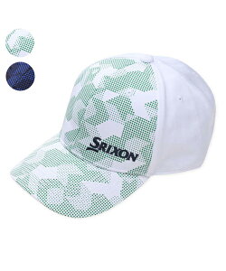 【大きいサイズ】グラスイメージドットプリントキャップ【SRIXON(スリクソン)】メンズ キャップ 4L