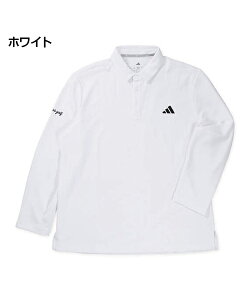 【大きいサイズ】シーズナルジャガード長袖シャツ【ADIDAS GOLF(アディダスゴルフ)】メンズ 3XL 4XL 5XL ビッグサイズ